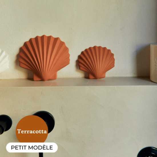 Coquillage en céramique Terracotta PM - Monochromic
