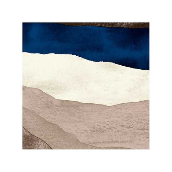 Serviette en papier Marimekko - Joiku cream blue 33x33cm