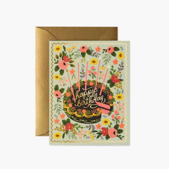 Coffret cartes d'anniversaire gâteau - Rifle Paper