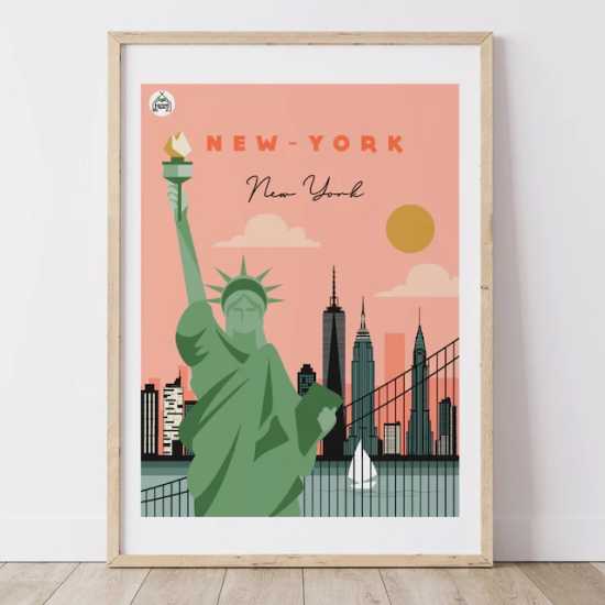 Affiche Monde - New York