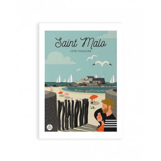 Affiche - Saint Malo