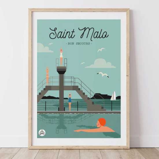 Affiche - Saint Malo