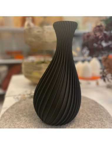 Vase agami large - Ebène