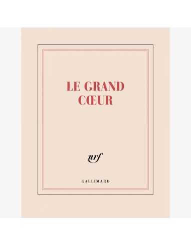 Carnet Le Grand Coeur - Gallimard