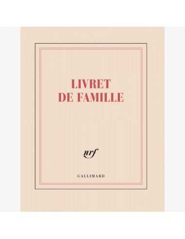 Carnet Livret de Famille - Gallimard