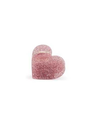 Mini pince - Coeur rose