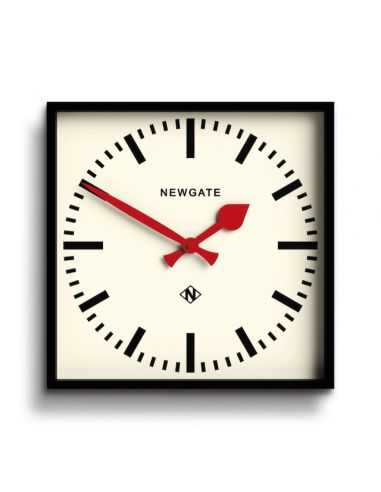 Horloge murale aiguilles rouges - NEWGATE