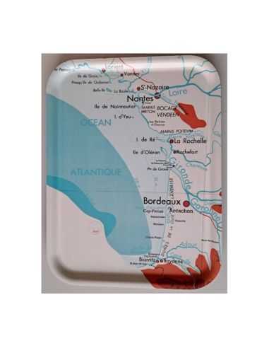 Grand plateau rectangulaire 43x33cm - Nantes