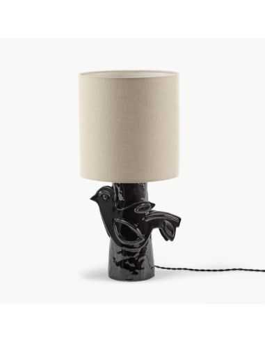 Lampe Paloma Noir & Beige - SERAX