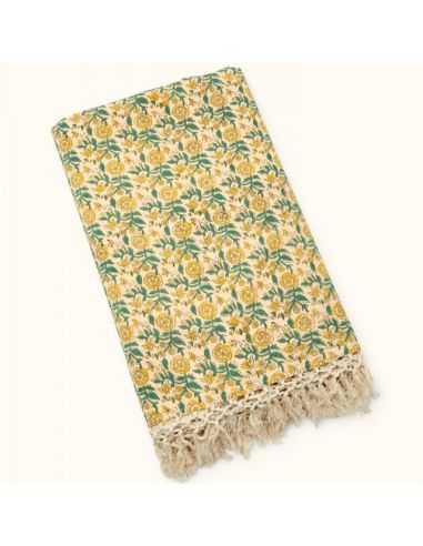 Fouta double Soleil jaune - Apaches