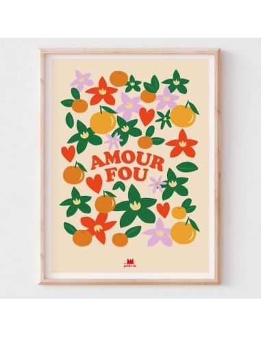 Affiche Amour fou - Ma Petite Vie