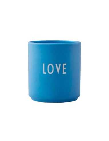 Mug Love bleu - Design Letters