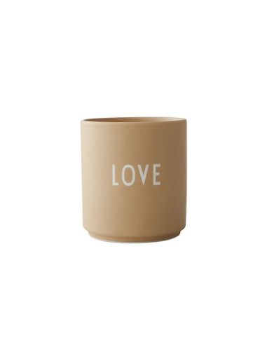 Mug Love beige - Design Letters