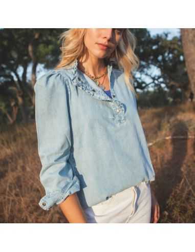 Chemise Inès Denim femme - Marlot Paris