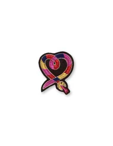 Broche Serpent-Coeur - Macon & Lesquoy