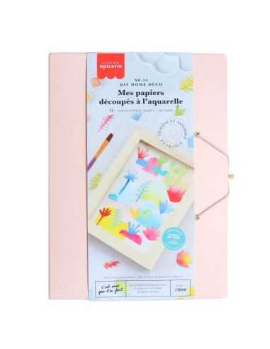 Kit Papiers découpés à l'Aquarelle - La Petite Épicerie