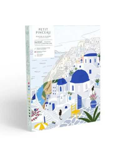 Coffret peinture au numéro Santorini - La Petite Épicerie