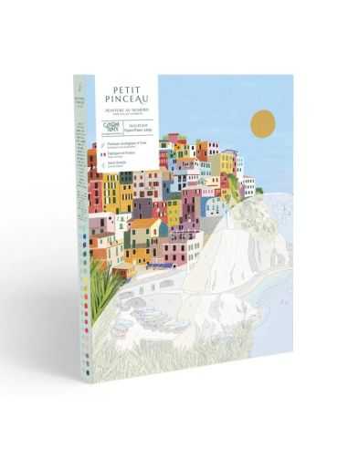 Coffret peinture au numéro Cinque Terre - La Petite Épicerie