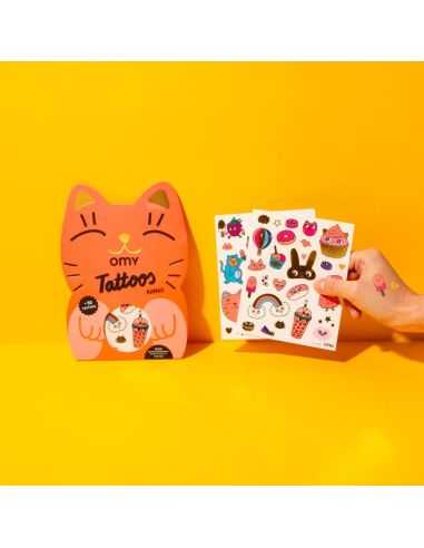 Planches de Tattoos Kawaii - OMY