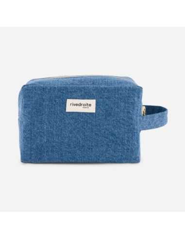 Trousse Tournelles XL denim clair - Rivedroite