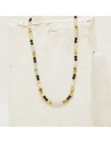 Collier Kaly Labradorite- Feeka