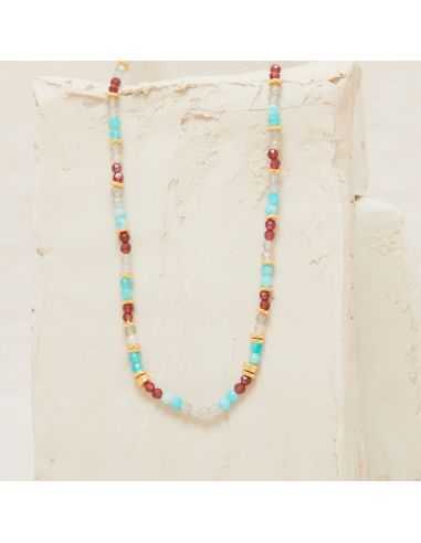 Collier Kaly Labradorite- Feeka