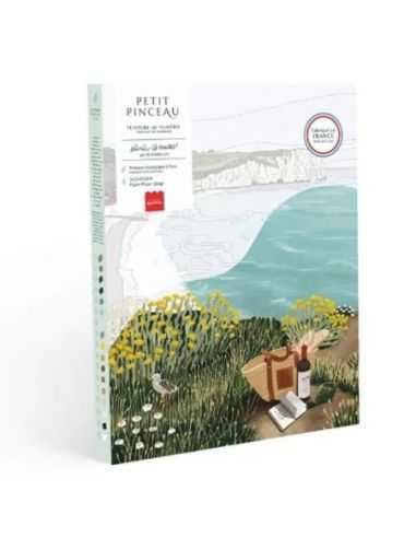 Coffret peinture au numéro Étretat - La Petite Épicerie