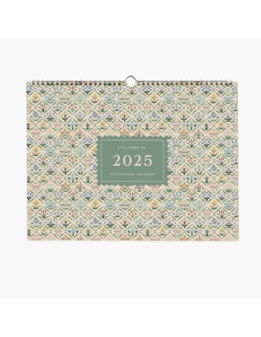 Calendrier Horizontal 2025 - Rifle Paper