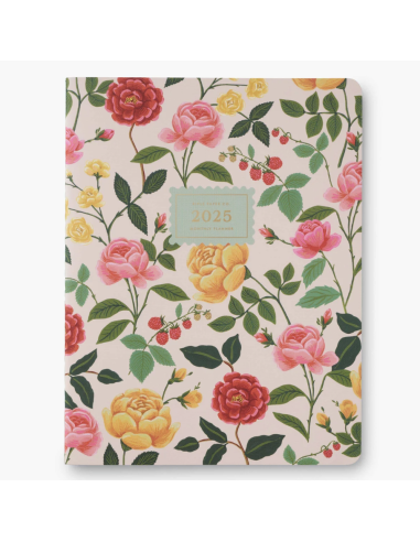 Agenda carnet 2025 Roses - Rifle Paper