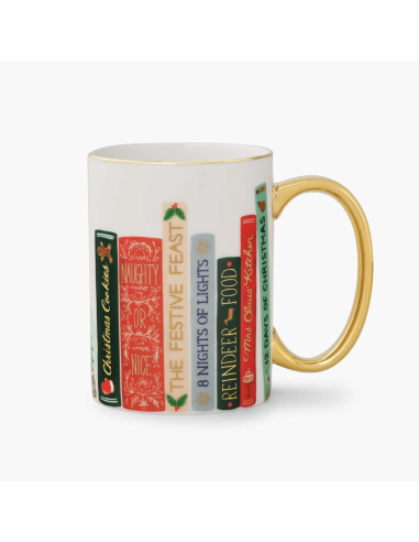 Mug Livres de Noël - Rifle Paper