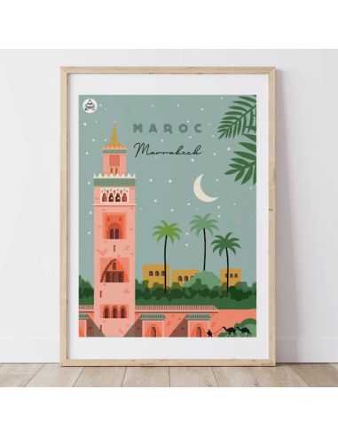 Affiche Monde - Maroc