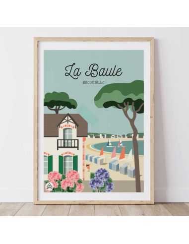 Affiche La Baule Escoublac