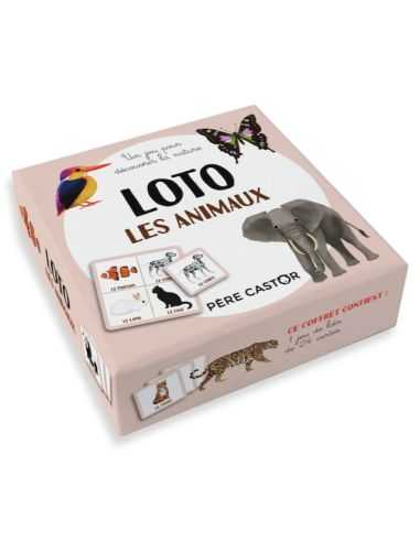 Jeu de loto Les animaux - Père Castor