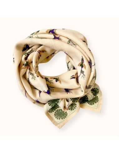 Foulard Latika Cerisier Kaki - Apaches