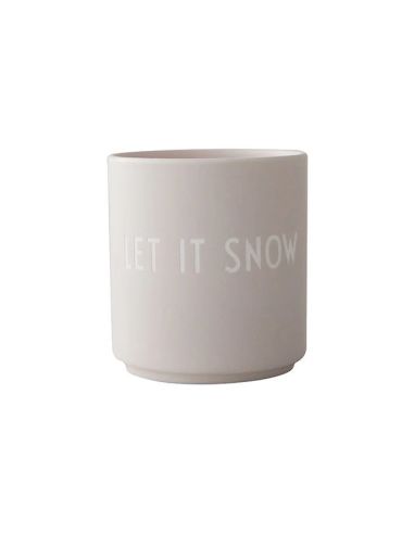 Mug LET IT SNOW - Design Letters