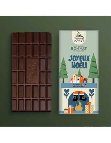 Tablette de chocolat Maison BONNAT- HO HO HO