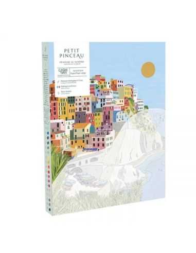 Coffret peinture au numéro Cinque Terre - La Petite Épicerie