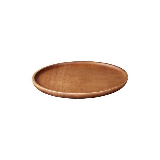 Assiette d.25cm acacia