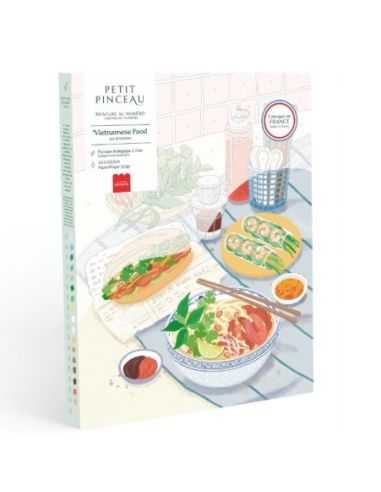 Coffret peinture au numéro VIETNAMESE FOOD - La Petite Épicerie