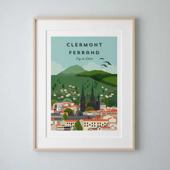 Affiche Clermont-Ferrand