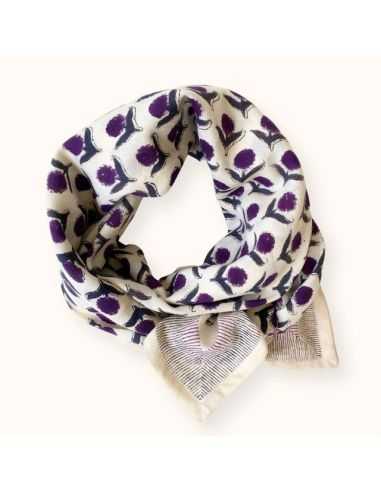 Foulard Latika Lotus Violet - Apaches