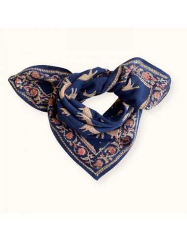 Foulard Manika bengale Minuit - Apaches