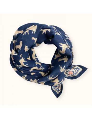 Foulard Latika Bengale Minuit - Apaches