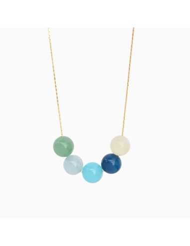 Collier WOLCOTT Azur - Titlee