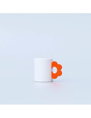 Mug Fleur Orange - Fluid Market