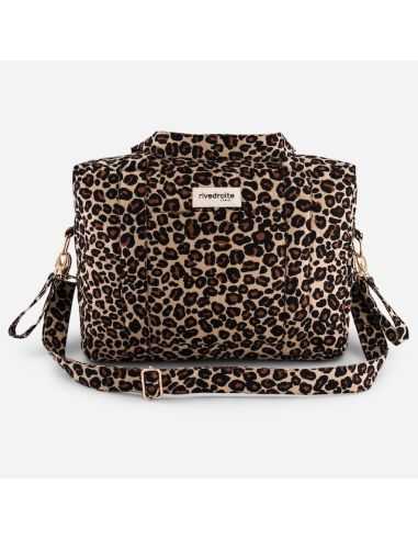 Sac à langer Darcy Leopard Beige - Rive Droite