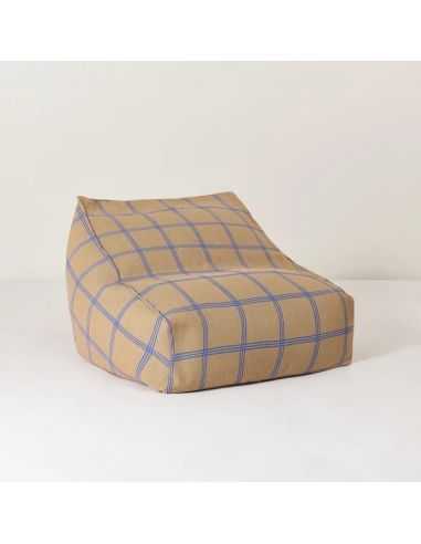 Fauteuil/Pouf Carreaux - Nobodinoz