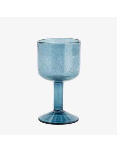 Verre à pied - Bleu