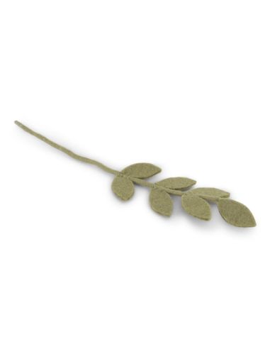 Branche Eucalyptus en laine feutrée - Mint Green