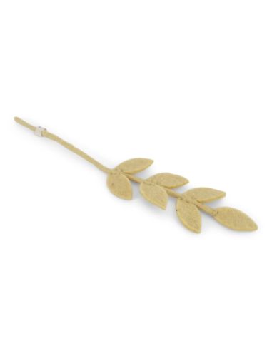 Branche Eucalyptus en laine feutrée - Light Yellow